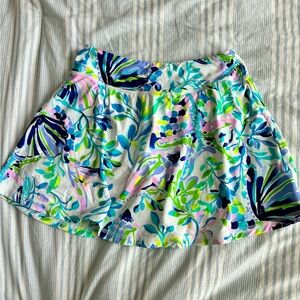 Lilly Pulitzer White Luxletic Skort